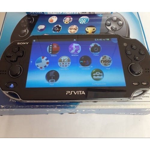 Ps Vita Sony Desbl. Com Vários Jogos E Emuladores
