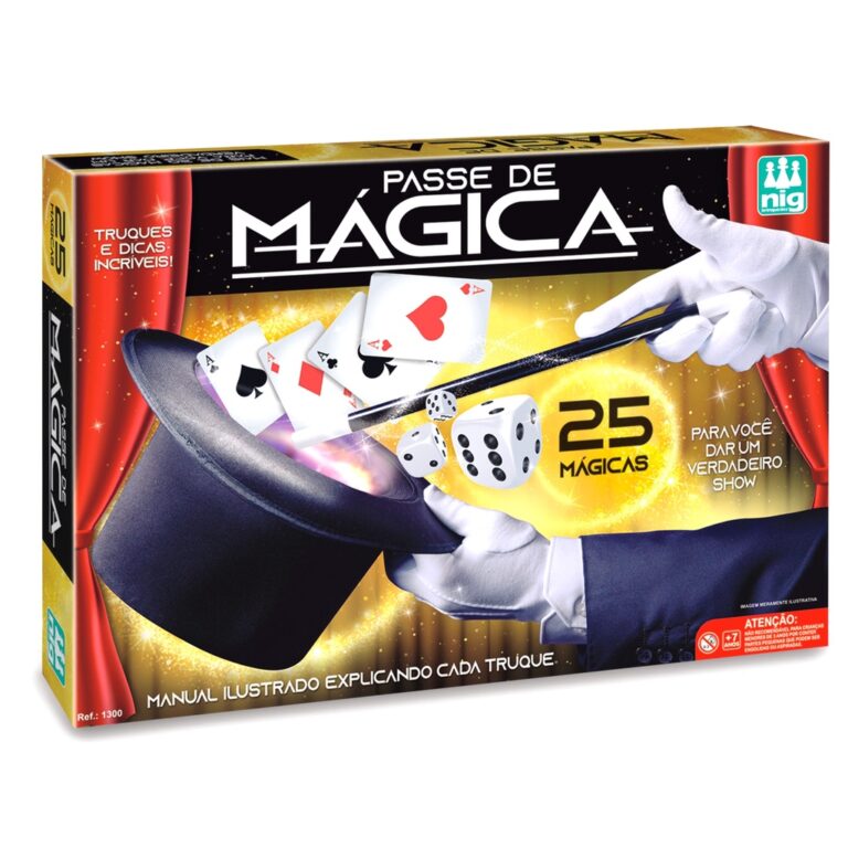 Jogo Caixa De Magicas Nig 25 Truques 1300 Nig Brin