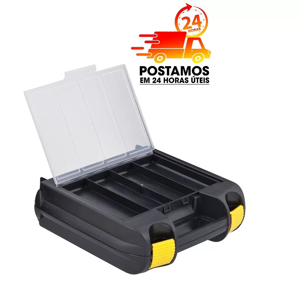 Caixa de Ferramentas para Furadeira ou Parafusadeira com Organizador CF 28 São Bernardo