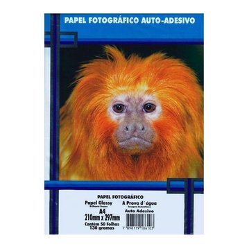 Papel Fotográfico Adesivo A4 130g  Masterprint À