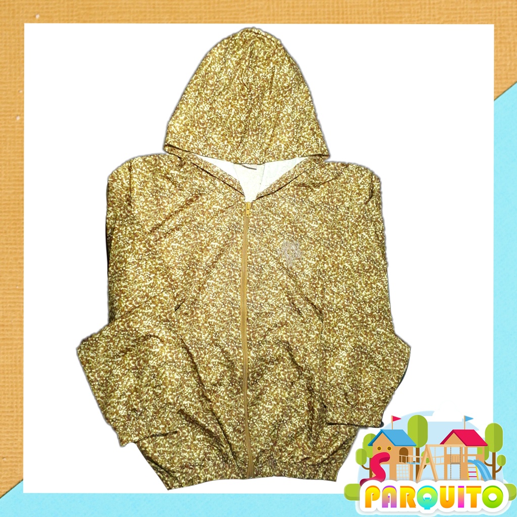 Casaco Corta vento com capuz Infantil Juvenil Inverno – Tam 6 e 14