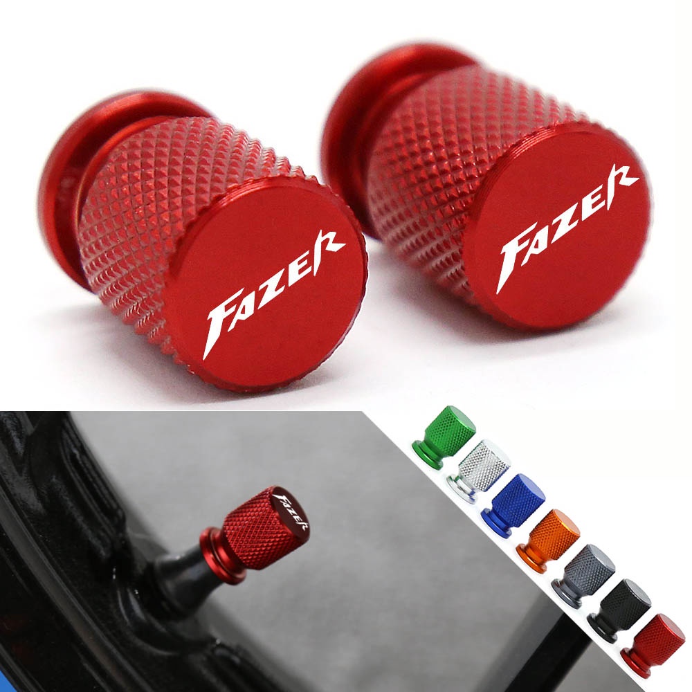 Para Yamaha FZ1 FZ6 FZ8 Fazer 150 250 400 1000 Acessórios De Alumínio Da Motocicleta CNC Haste Válvu