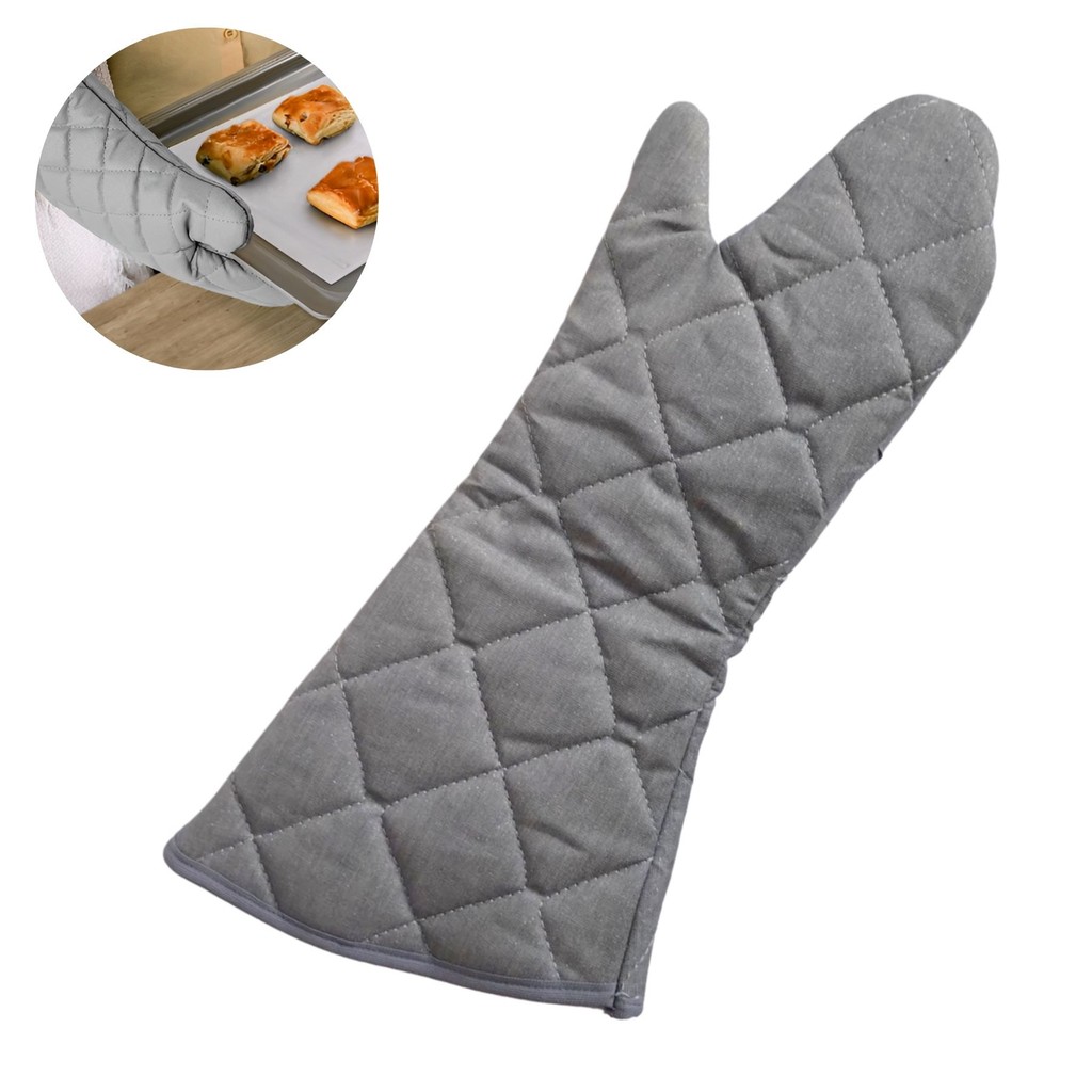 LUVA TERMICA CHEF 45CM PROFISSIONAL UTENSILIO DE COZINHA