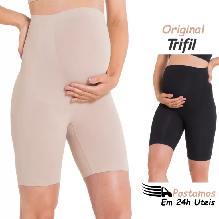 Bermuda Short Cintura Alta Original Trifil Materni
