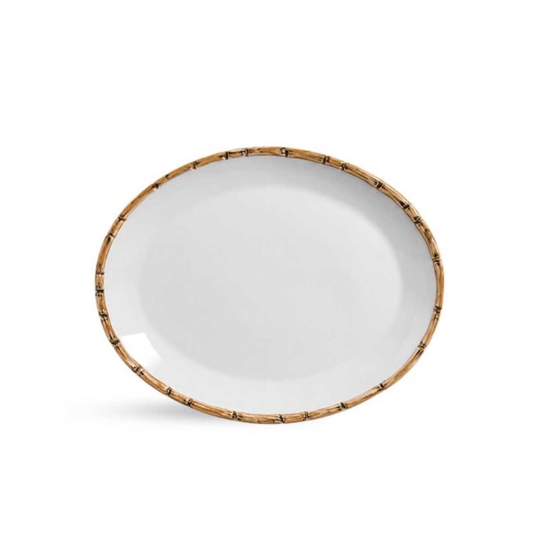 Travessa Rasa 47×38 cm Bambu Scalla 1° Linha