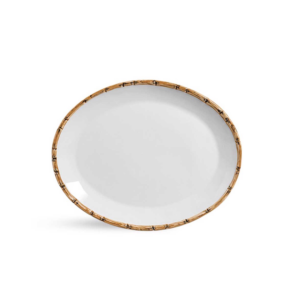 Travessa Rasa 47x38cm Bambu Scalla 1° Linha