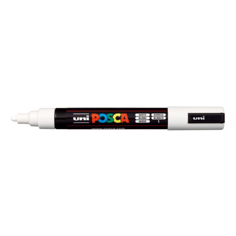Caneta Posca Pc-5m Ponta 2,5mm Branca – Unib