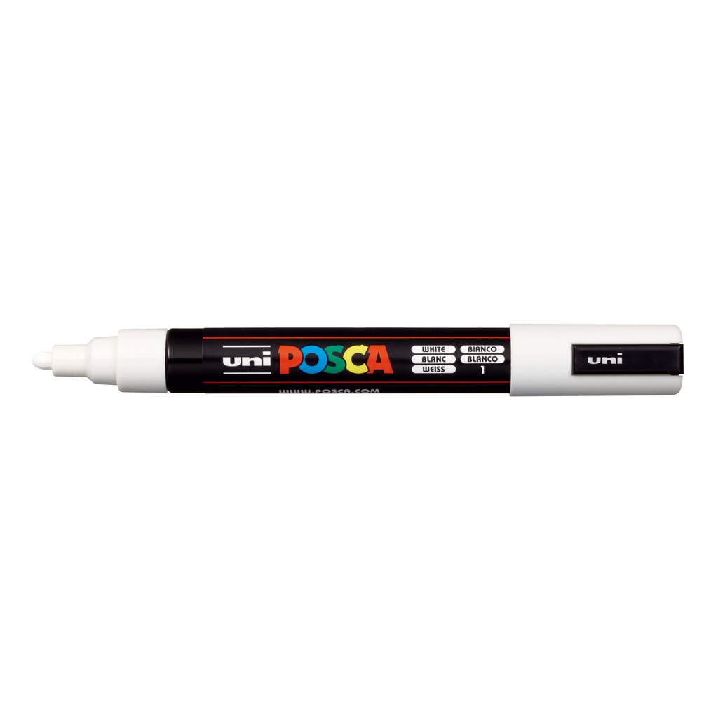 Caneta Posca Pc-5m Ponta 2,5mm Branca – Uniball