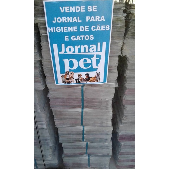03 – kg Jornal Para Pet, Mudança, Artesanat
