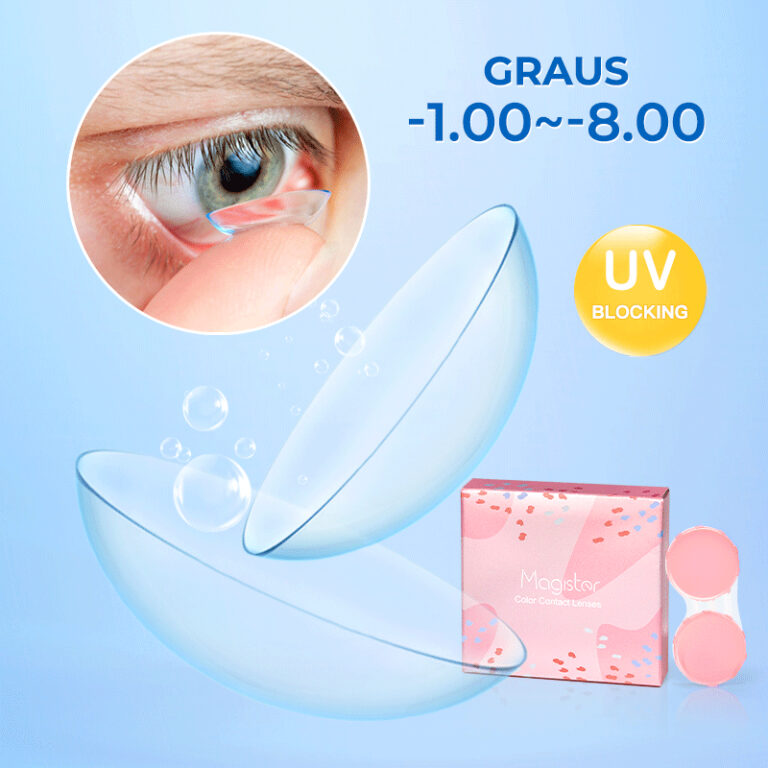 lentes de contato com grau miopia Magister (-1.00~