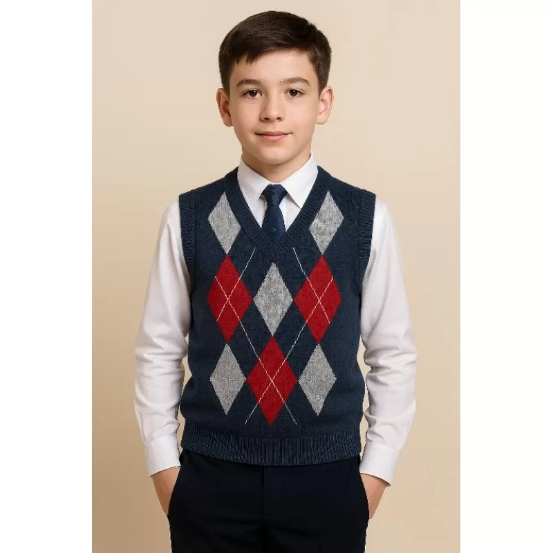 Colete Social – Sport Fino-pulover De Tricot