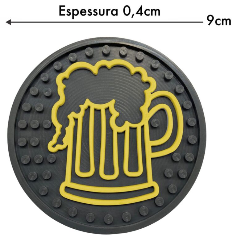1 Porta Copos De Cerveja E Chopp Bolachinha Bolach