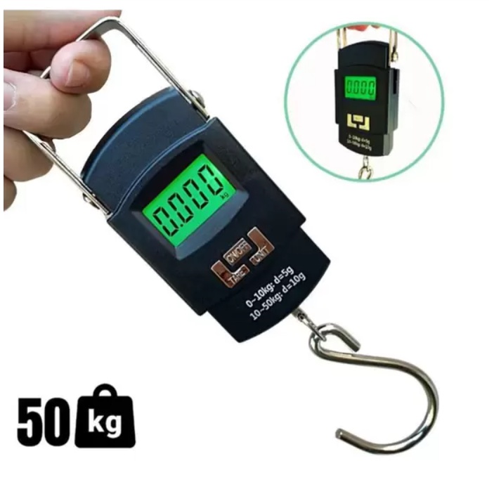 Balança De Mão Digital Portátil P Bolsa Mala Pe