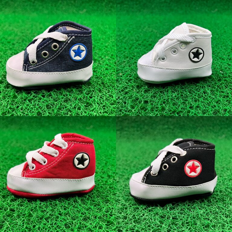 Tênis Recém Nascido Sapatinho Bebê Star tenis I