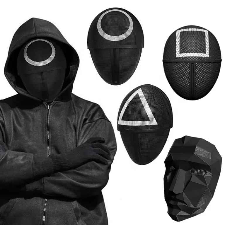 Máscara Round 6 Ideal Para Seu Cosplay e Curtir o