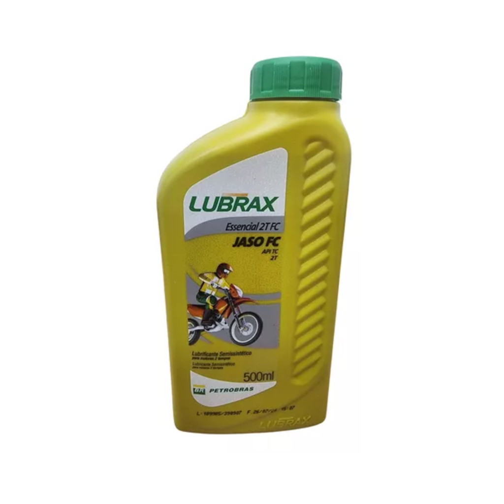 Oleo Essencial Motor 2 Tempos Semi Sintetico 500ml Lubrax Ref.01000293