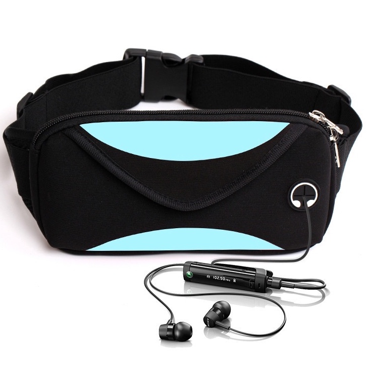 Pochete feminino Esportiva Slim Fina Impermeável 