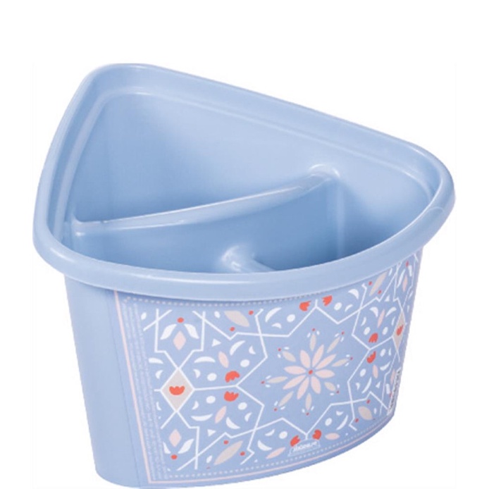 ESCORREDOR TALHERES AZUL – 17 X 15 X 14 CM