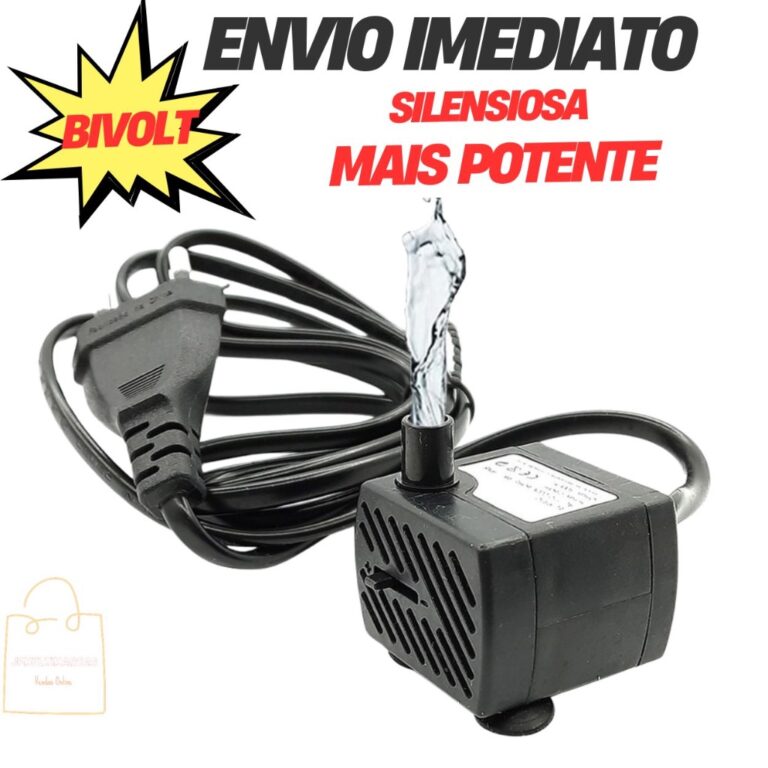 Bomba Submersa Bombinha Motor Para Aquário Fonte 