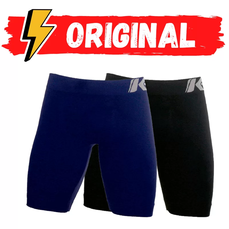 Kit 2 Shorts Térmicos Masculinos Calção Keeper Bermuda Térmica Anti Assadura