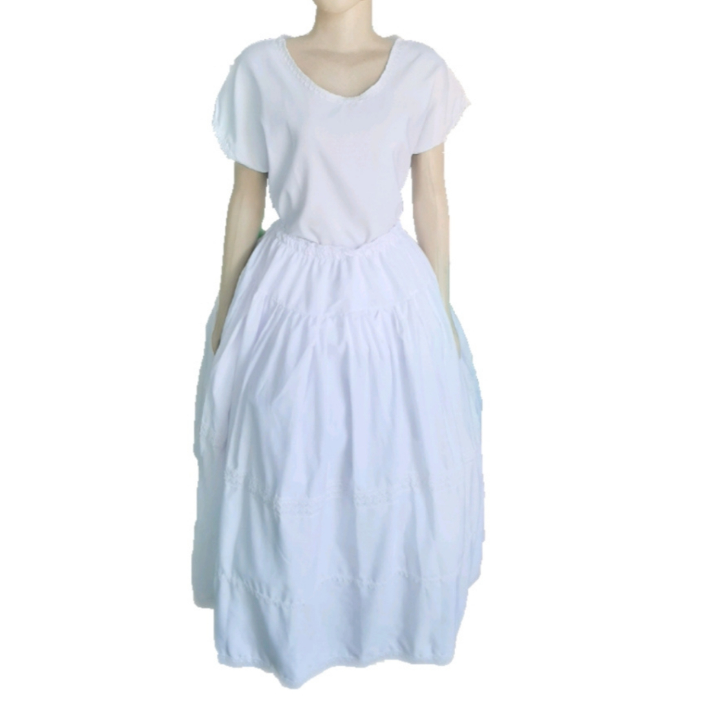 ROUPA UMBANDA CONJUNTO FEMININO MICROFIBRA PROMO CANDOMBLÉ