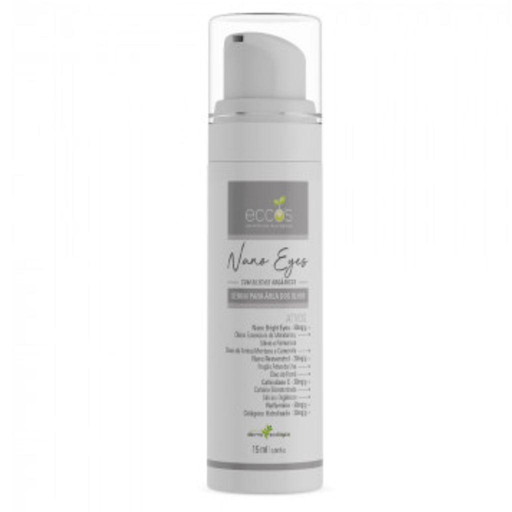 Sérum Para Olhos Bolsas Sinais De Envelhecimento Olheiras 15ml Eccos
