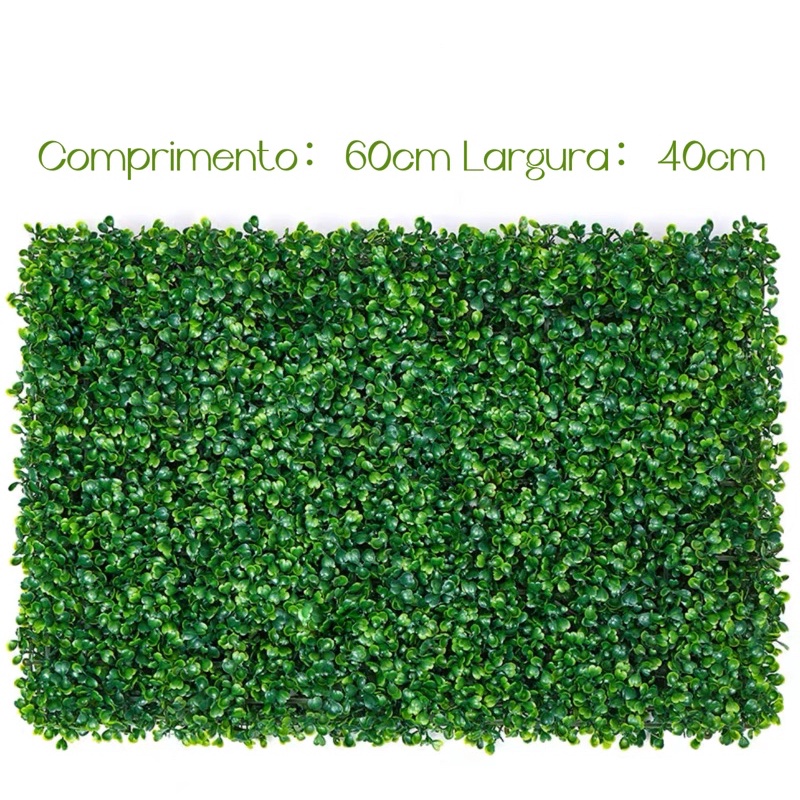 Placa Grama Artificial Grande 40×30 /  40×60