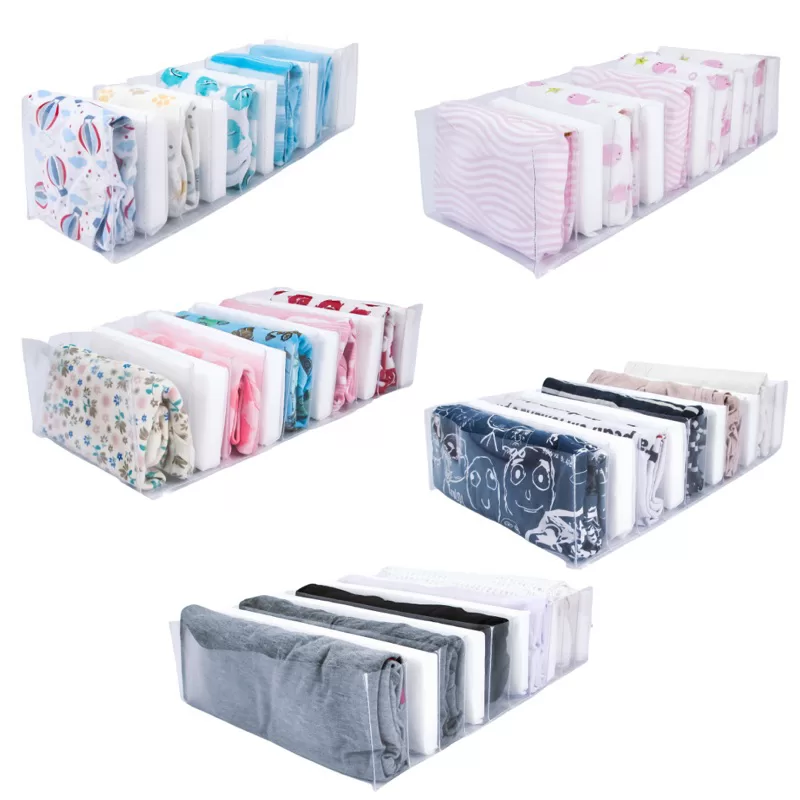 Colmeia Organizadora de Gaveta Clean PP, P, M, G, GG para Closet Comôda Guarda Roupa Organização
