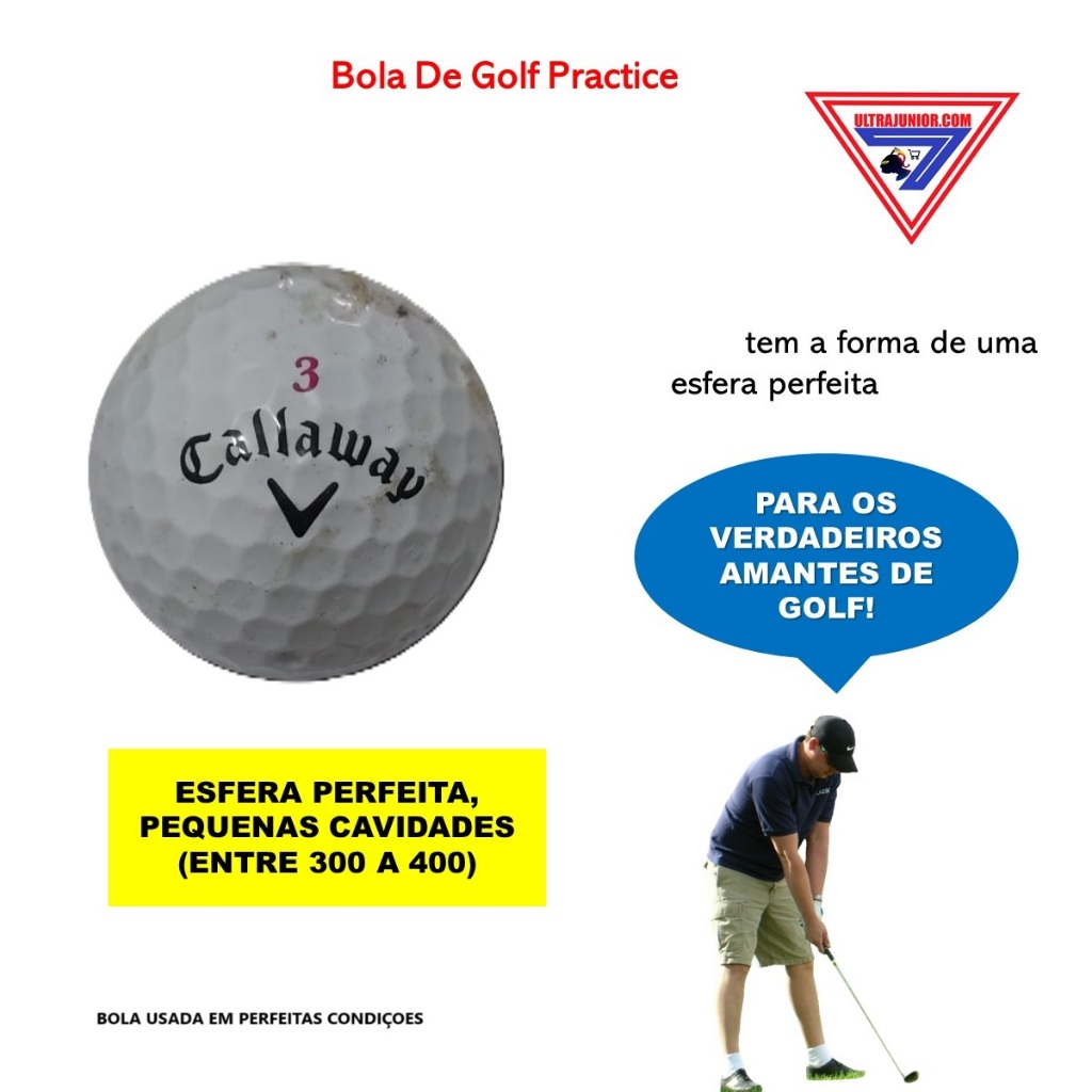 kit de 6 bolas de golf esportes proficional especial