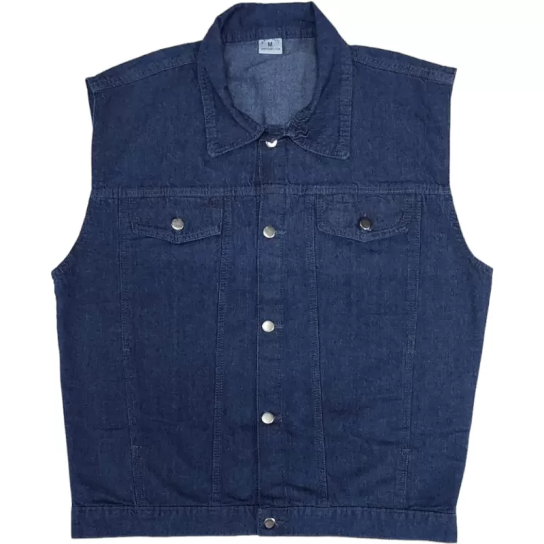 Colete Masculino Jeans 100% Algodão cód.1781