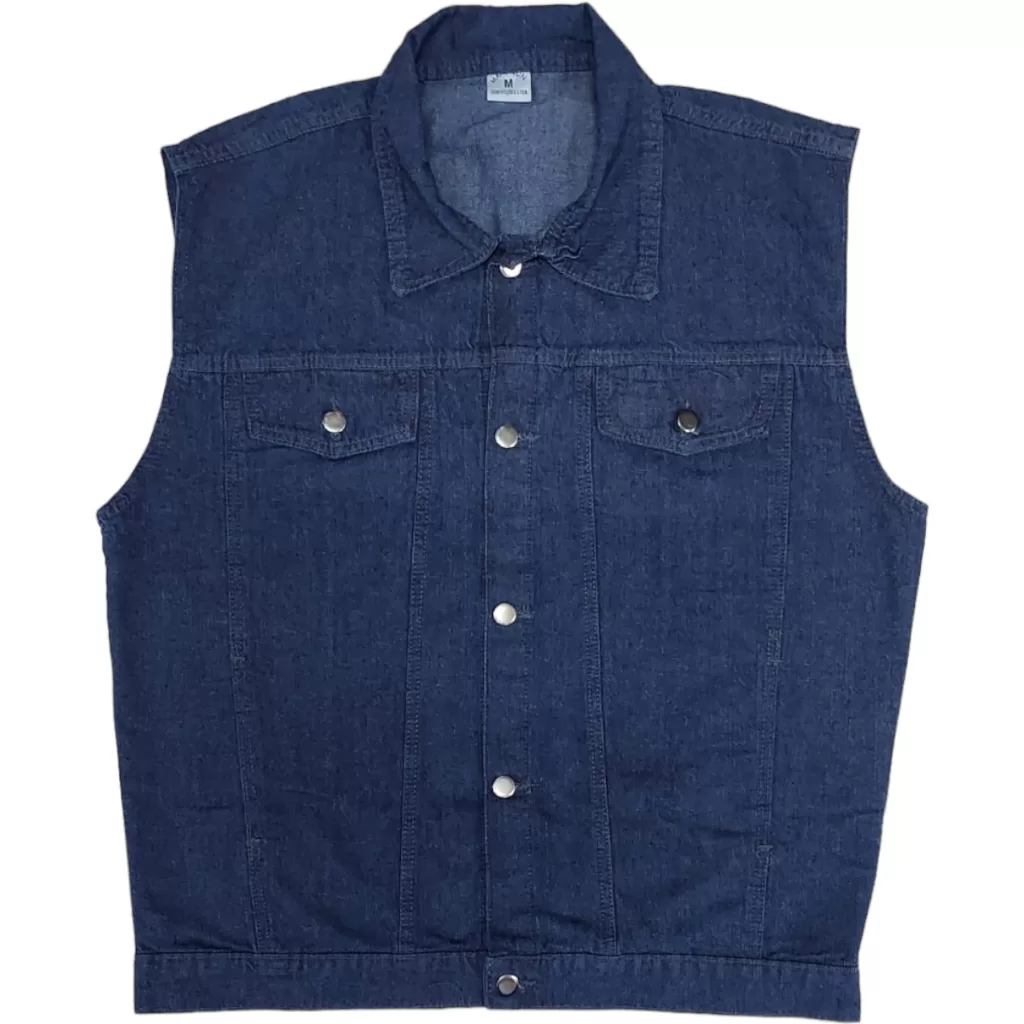 Colete Masculino Jeans 100% Algodão cód.1781