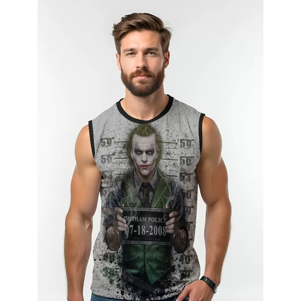 Camiseta Dry Fit Masculina UV 50+ Coringa fichado Estampada Academia Corrida Treino Casual