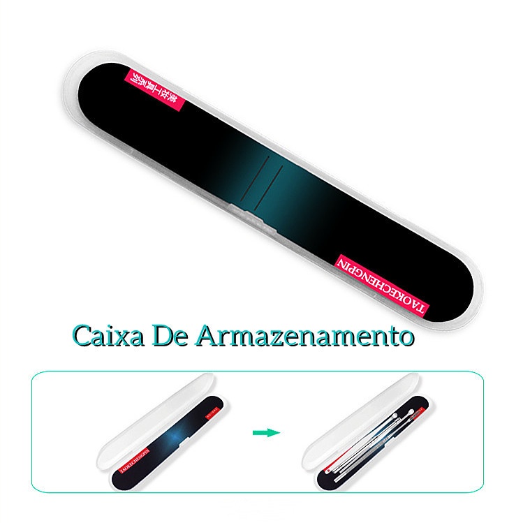 Kit 6 Pcs Cotonete Fácil Removedor Limpeza Cera O