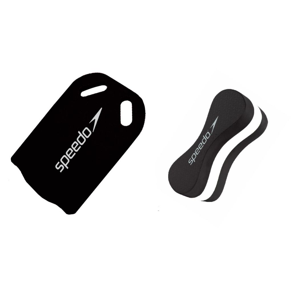 Kit Natação Speedo Prancha e Flutuador Pullbuoy Swim Treinamento e Fortaleciemento