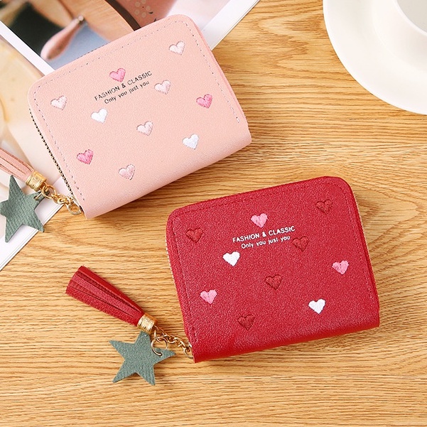 Carteira Feminina coração de amor /Bolsa Porta-C