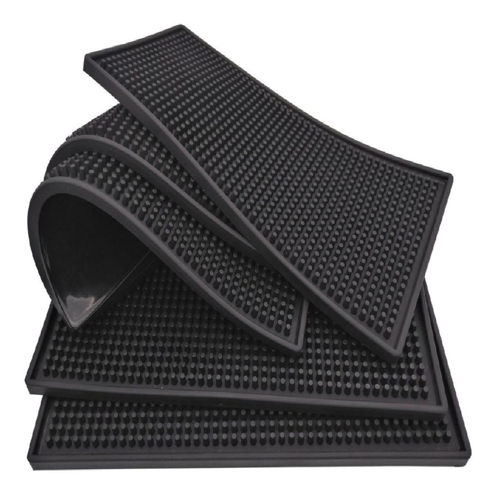 Vittak Tapete Escorredor De Louça Silicone Antiderrapante Porta Copo Prato Talher BarMen Drink Bar 3