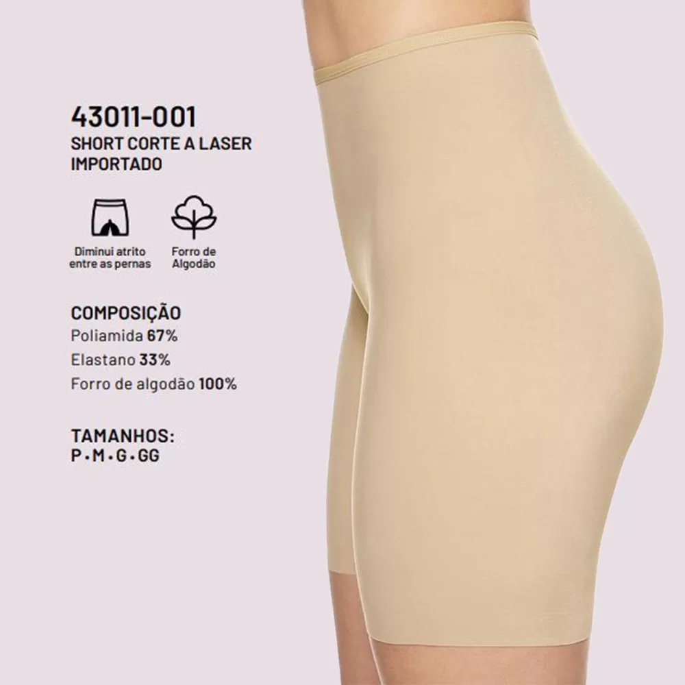 Short Loba Corte a Laser Lupo 43011-001