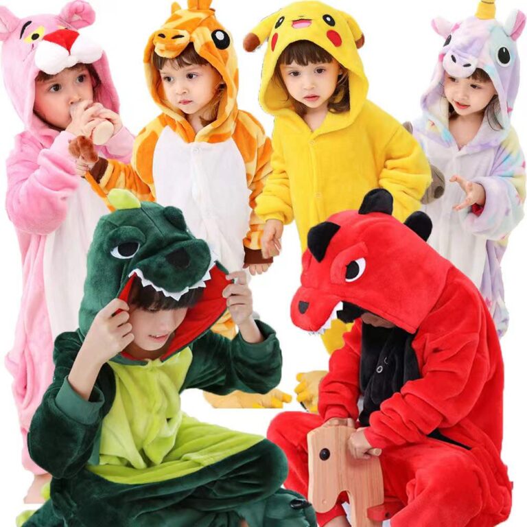 Pijama Infantil De Dinossauro/Stitch/Cobertor De I