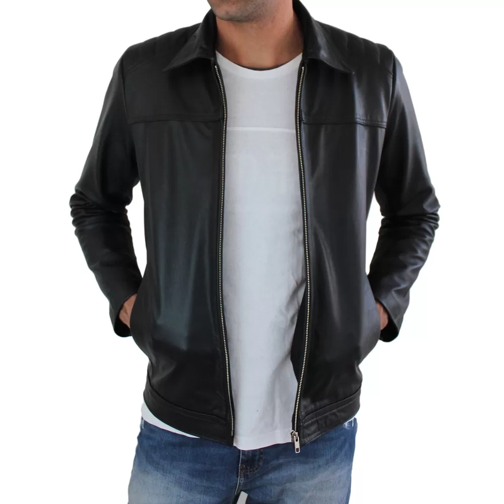 Jaqueta Masculina Couro de vaca  Original 100% Bovino Legítimo super resistente