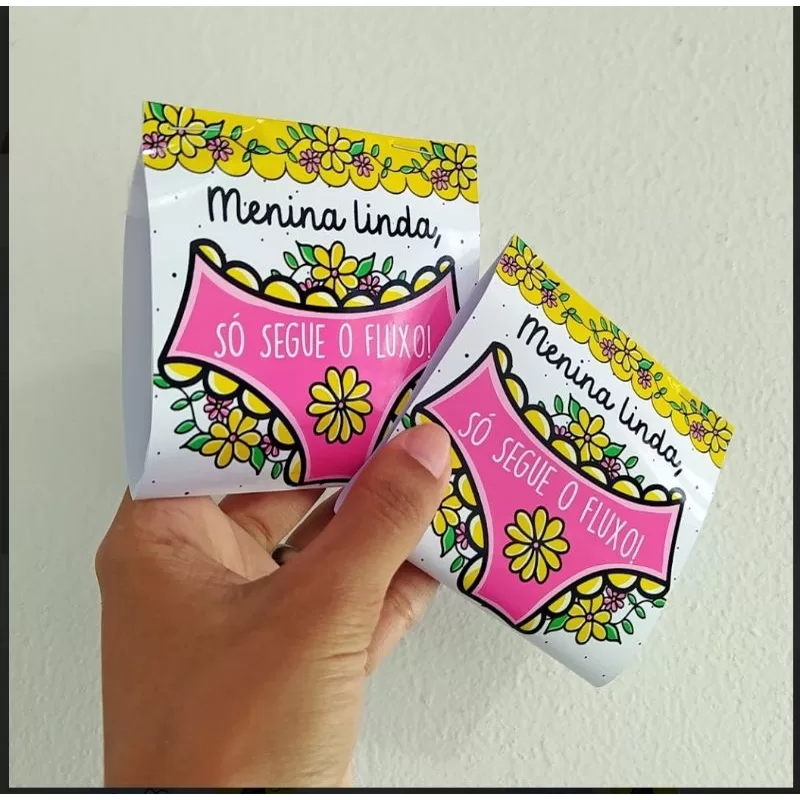 15 Porta Absorvente Personalizados.