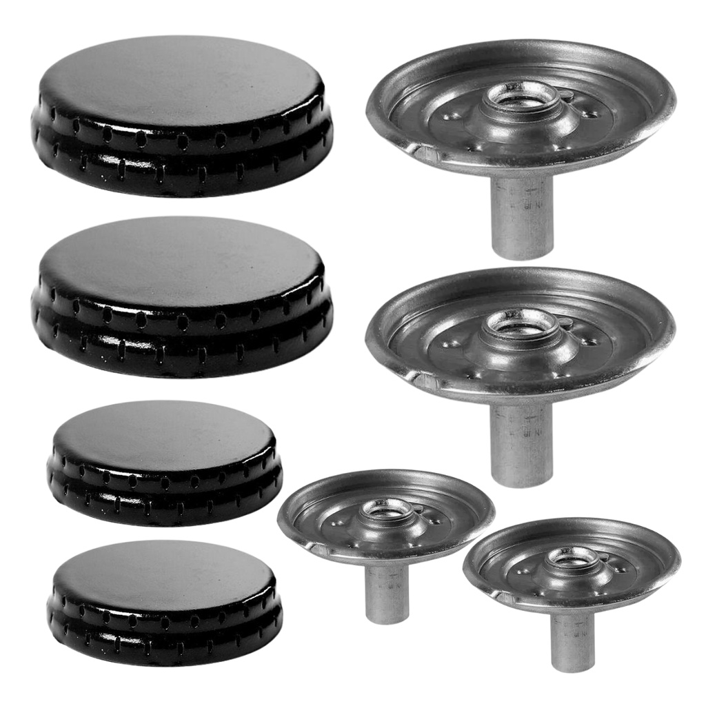 KIT ESPALHADORES + SORVETES FOGÃO ESMALTEC VENEZA DE 4 BOCAS