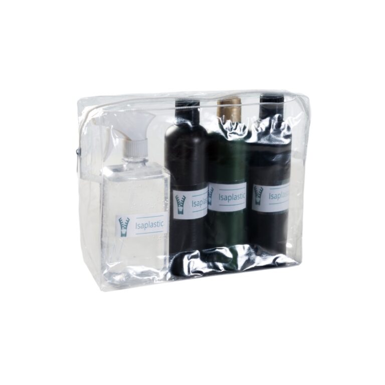 Estojo Necessaire Pvc Transparente Tam P e M Com Z