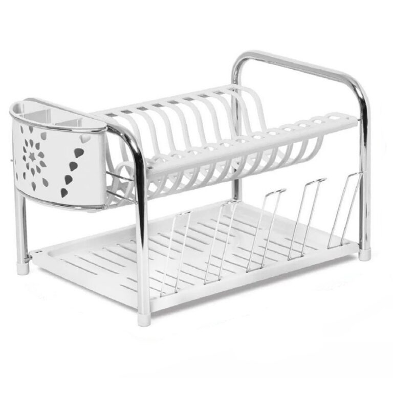 Escorredor Secador De Louças 2 Andares Inox Luxo 