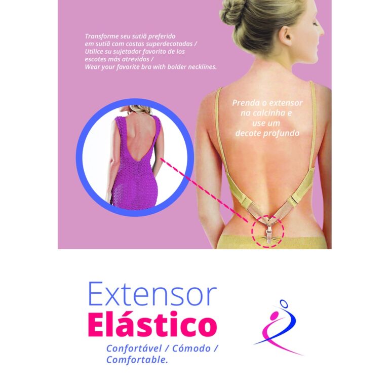 Kit 10 Extensores Decote Profundo Acessório De Su