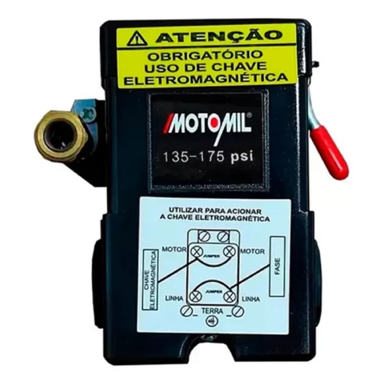 Pressostato Automático Compressor Motomil 135/175