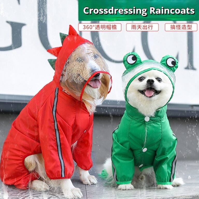 Capa De Chuva De Cachorro De Quatro Patas Universa