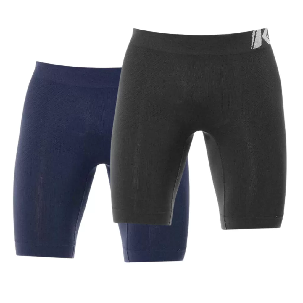 Kit 2 Short Térmico Bermuda Masculina Sem Costura Anti Assadura Corrida / Caminhada / Bike