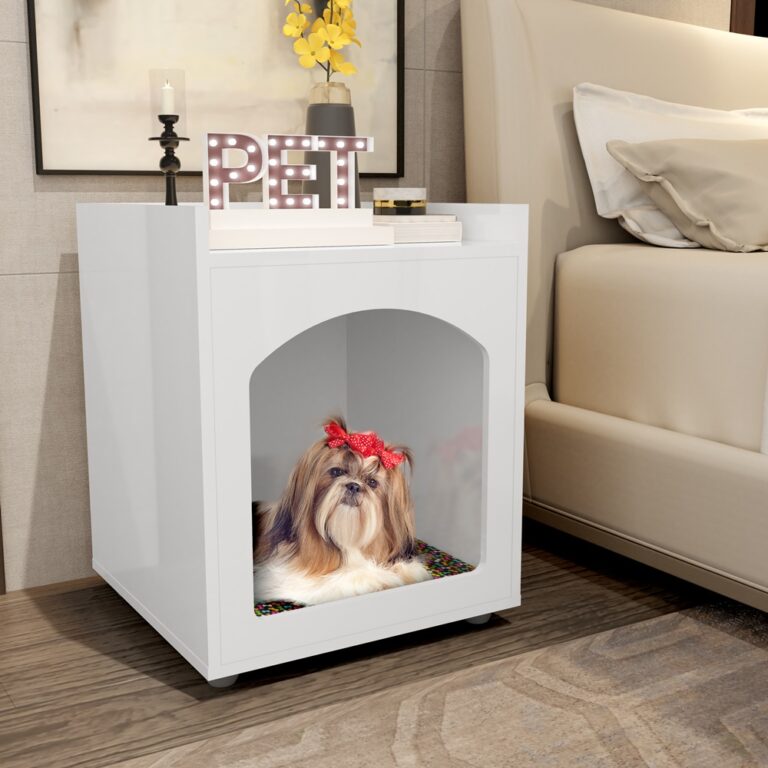 Mesa De Cabeceira Pet, Casinha De Cachorro/Gato, C