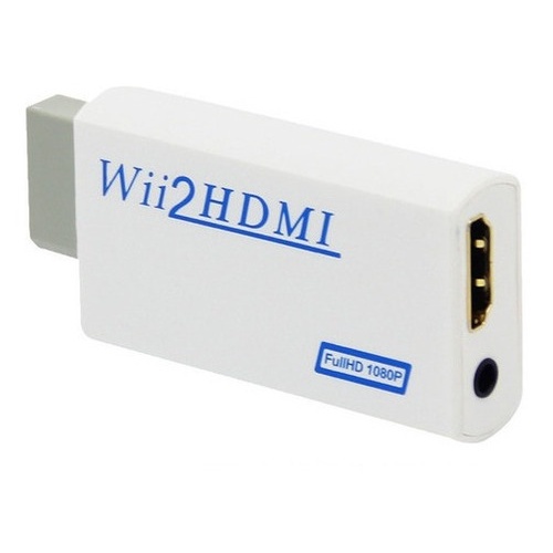 Conversor Para HDMI Nintendo Wii Para Cabo Hdmi Fu