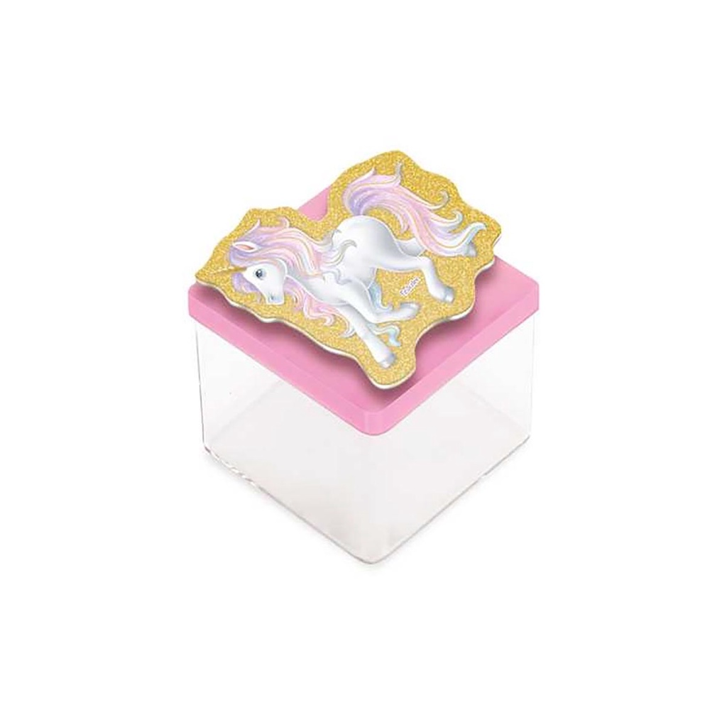 Aplique 3d Unicórnio 12und Festcolor